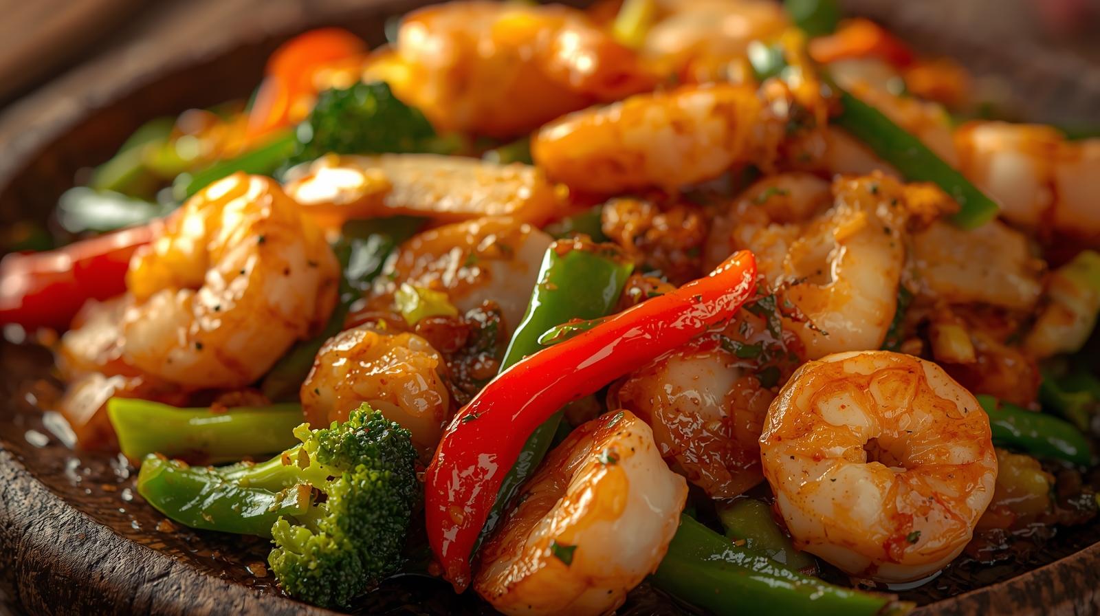 Chopsuey with Seafoods